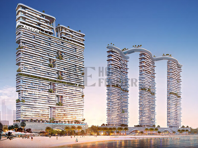 Property for Sale in  - DAMAC Bay 2,Dubai Harbour, Dubai - Palm and Sea View | Waterfront Living | Luxury Living